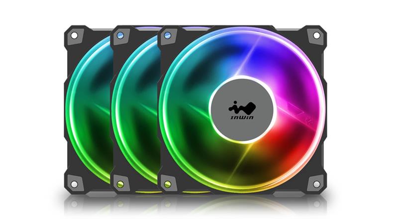 InWin Jupiter Addressable RGB Triple Fan Kit 120mm