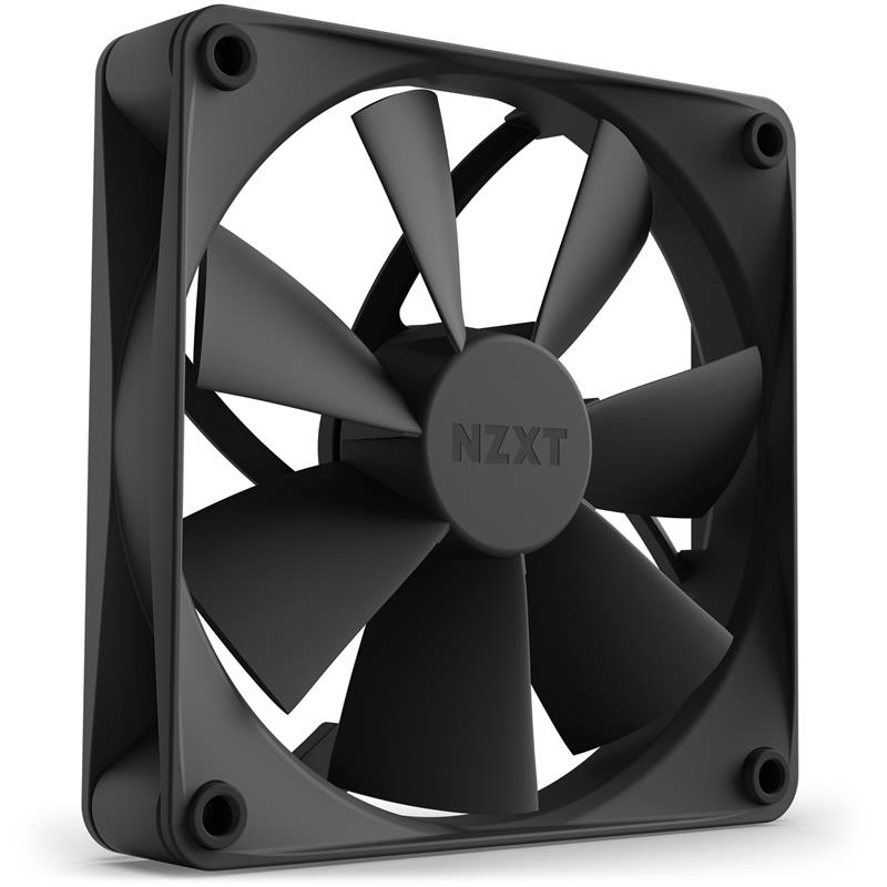 NZXT F120P - 120mm Static Pressure Fans - Single (Black)