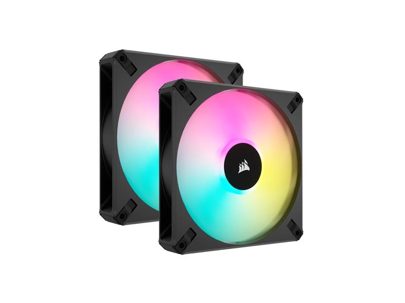 CORSAIR iCUE AF140 RGB ELITE 140mm PWM Dual Fan Kit