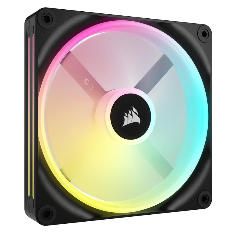 CORSAIR QX RGB Series, iCUE LINK QX140 RGB, 140mm Magnetic Dome RGB Fan, Single Pack(Open Box)