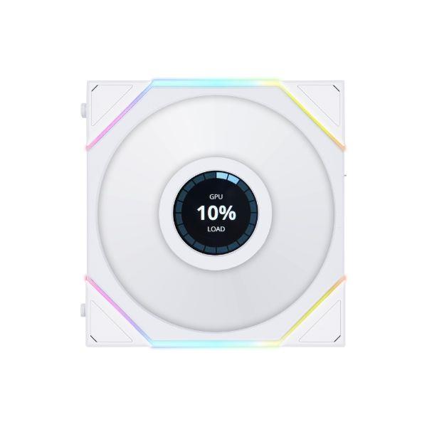 LIAN LI Uni Fan TLLCD120 Reverse White, Single Pack