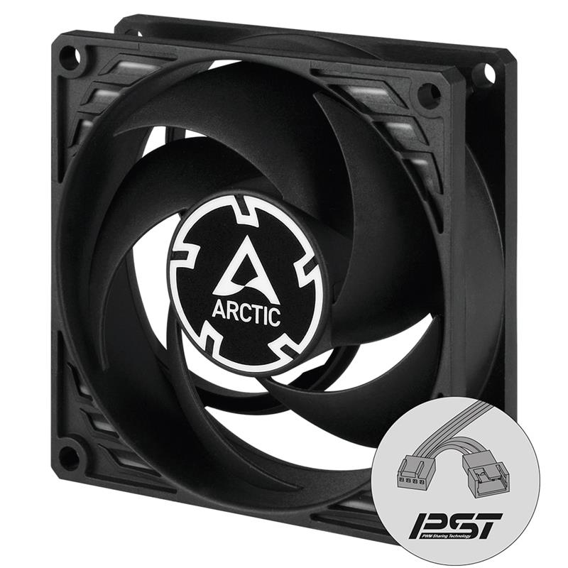 Arctic P8 PWM PST 80 mm PWM Fan with Cable Splitter