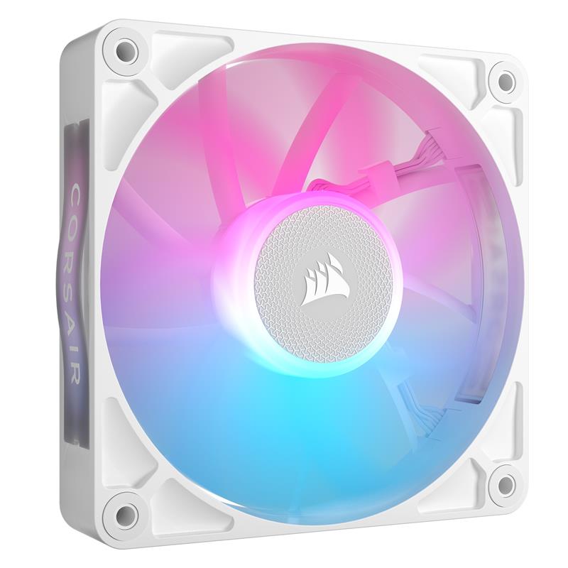 CORSAIR RX Series, iCUE LINK RX120 RGB 120mm Fan, White, Single Pack