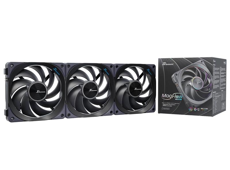 Seasonic Magflow 120 ARGB Case Fan 3-Pack