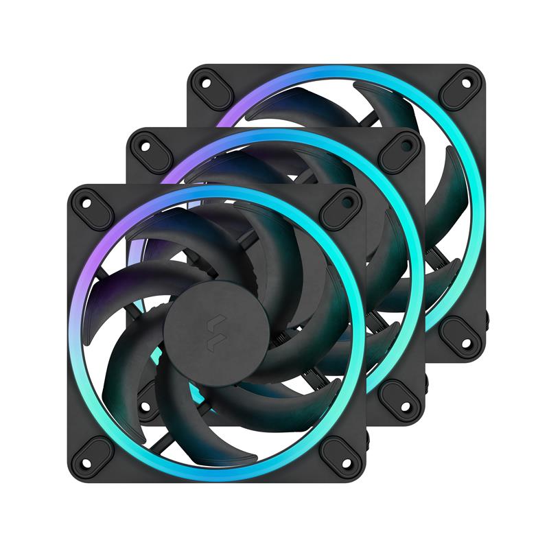 Fractal Design Momentum 12 RGB PWM Noir 120 mm ARGB LED FDB (pack de