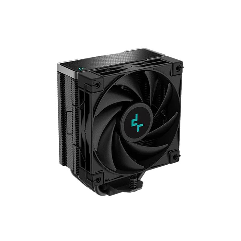 DeepCool AK400 ZERO DARK Performance CPU Cooler, 4 Direct Touch Copper Heat Pipes, 120mm Fluid Dynamic Bearing PWM Fans, 220W T