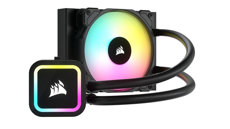 CORSAIR H60x RGB ELITE, 120mm Radiator, Liquid CPU Cooler