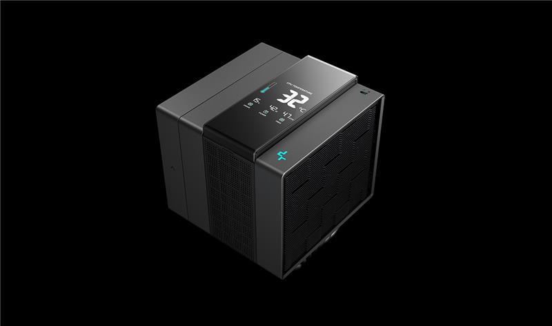 DeepCool ASSASSIN IV VC VISION Premium CPU Air Cooler, Dual-Tower, Black