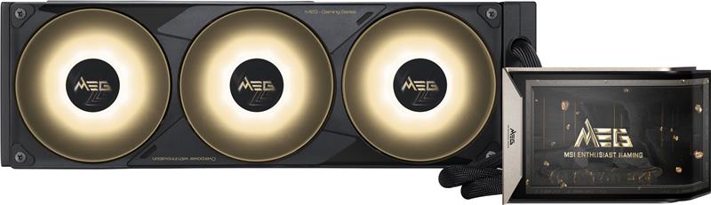 MSI MEG CORELIQUID E15 360mm Liquid Cooler Black