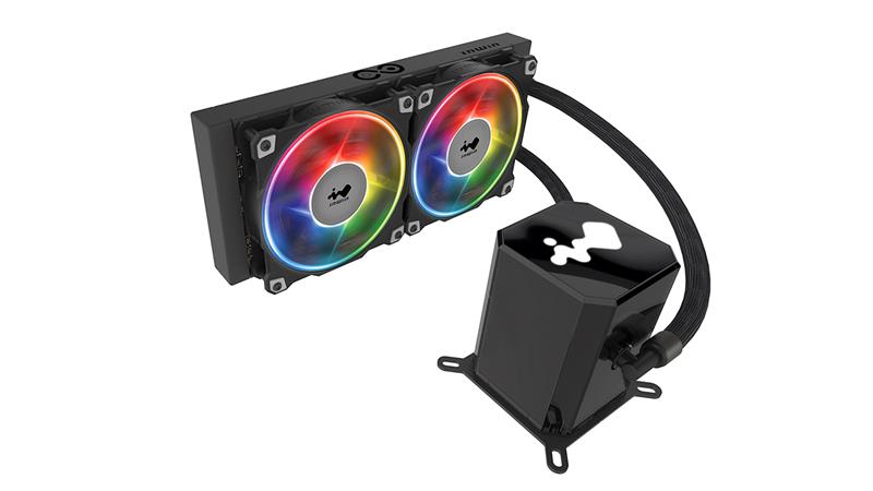 InWin SR24 PRO 240mm AIO Twin Turbine Liquid CPU Radiator Cooler