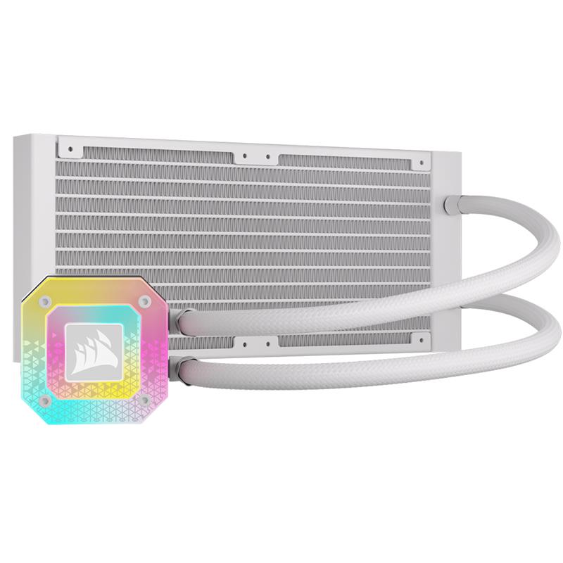 iCUE H100i ELITE CAPELLIX XT White 新品未開封 Corsair iCUE H100i Elite CAPELLIX XT Liquid CPU Cooler - Two AF120