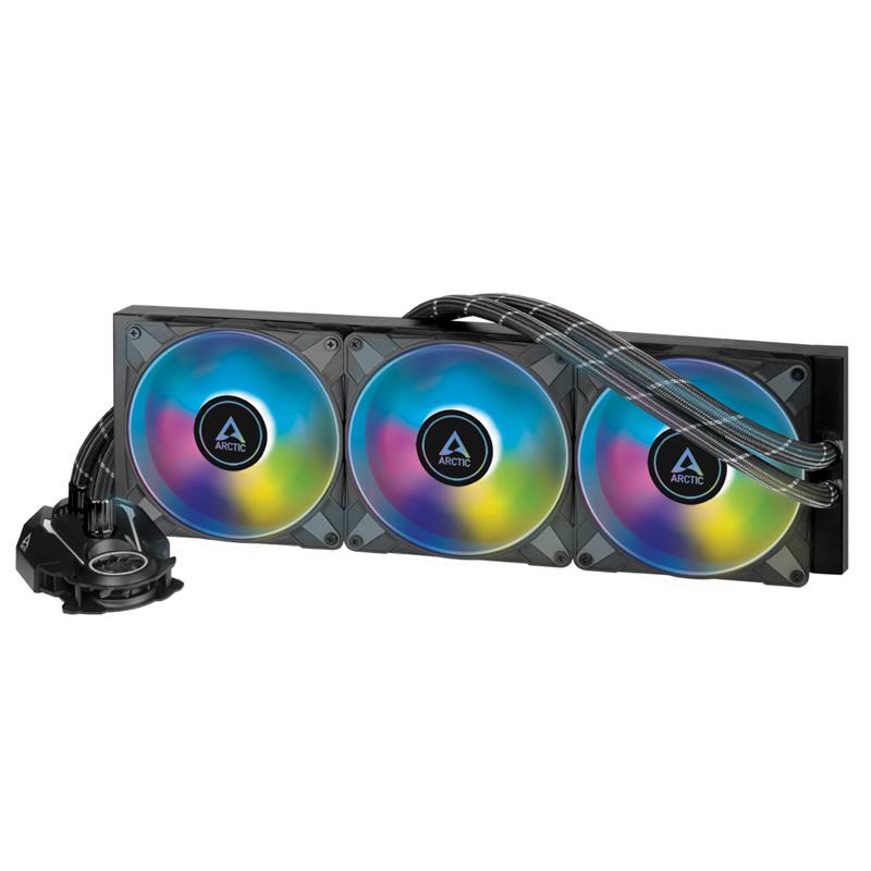 Arctic Liquid Freezer II - 420 A-RGB : All-in-One CPU Water Cooler with 420mm radiator and 3x P14 PWM PST A-RGB fan(Open Box)