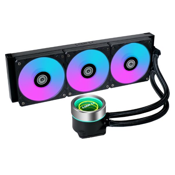 LIAN LI Galahad II Trinity 360mm AIO Liquid CPU Cooler - Black