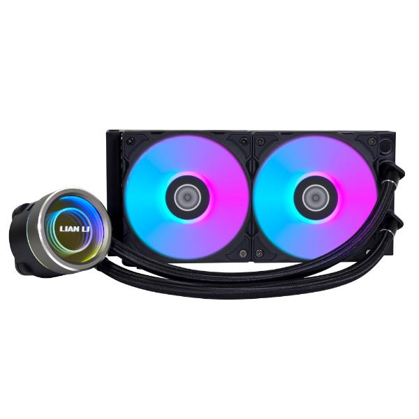 LIAN LI Galahad II Trinity 240mm AIO Liquid CPU Cooler - Black