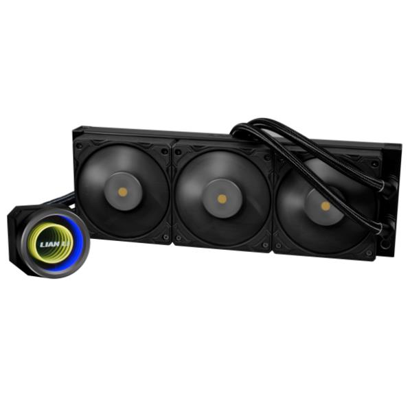 LIAN LI Galahad II Trinity Performance 360mm AIO Liquid CPU Cooler - Black (New Version)(Open Box)