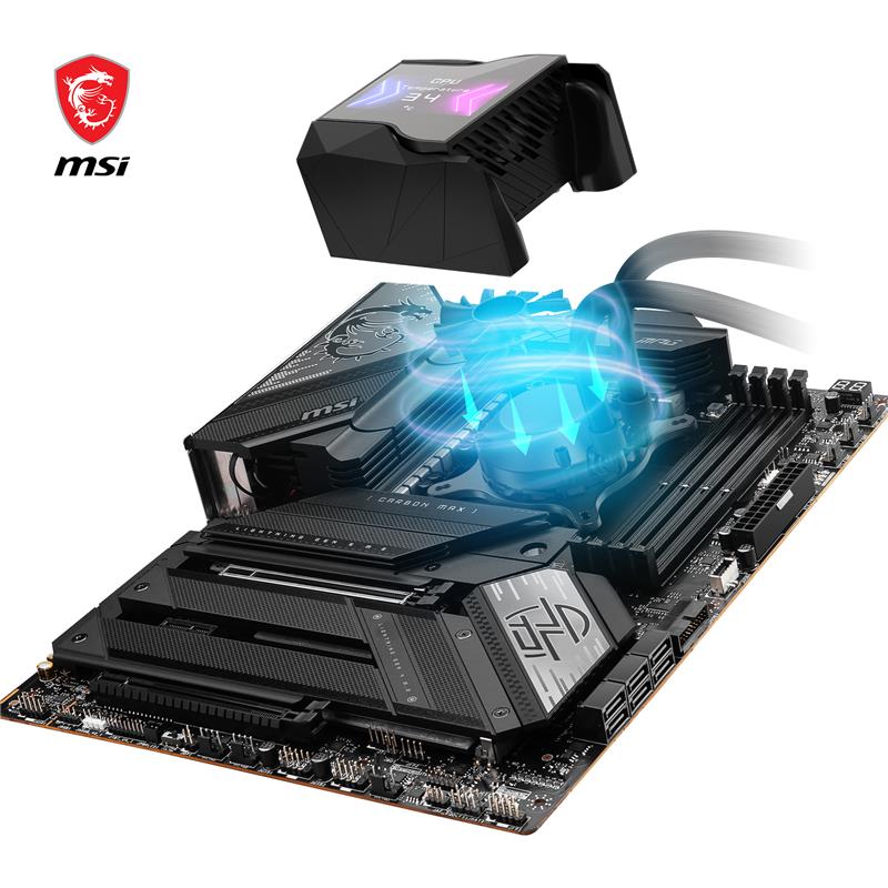 MSI MPG CORELIQUID D240 2.4インチ MPG CORELIQUID D240 | AIO Liquid Cooler