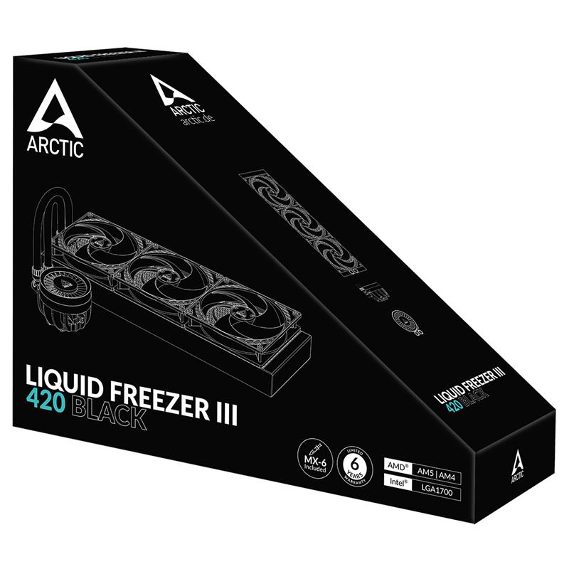 Arctic Liquid Freezer III 420 AIO CPU Water Cooler, Black - Canada