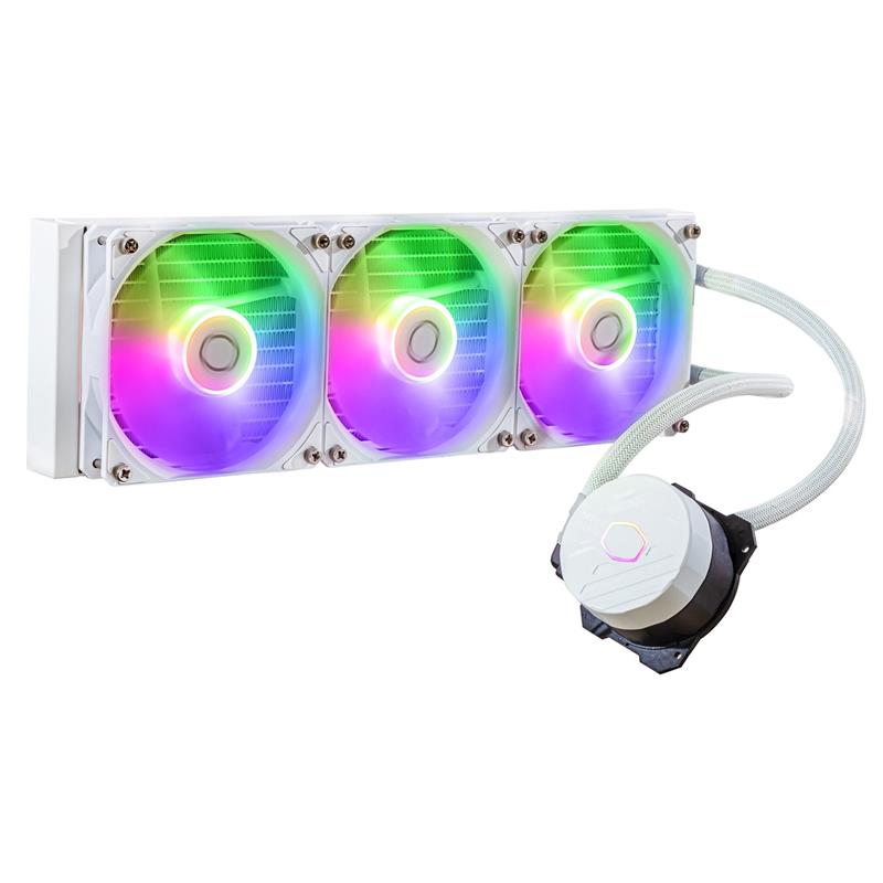 Cooler Master Masterliquid ML360 Ccre ARGB v2 CPU Liquid Cooler, White