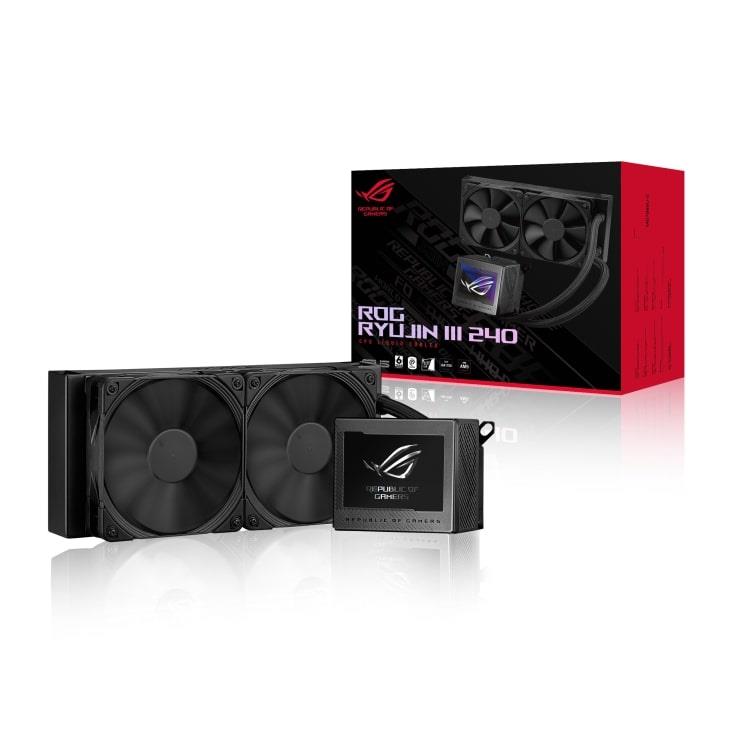 ASUS ROG Ryujin III 240 All-In-One Liquid CPU Cooler, Black