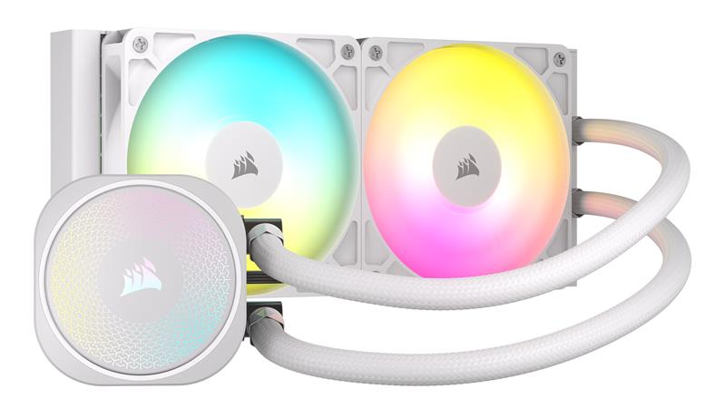 CORSAIR NAUTILUS 240 RS ARGB Liquid CPU Cooler - White