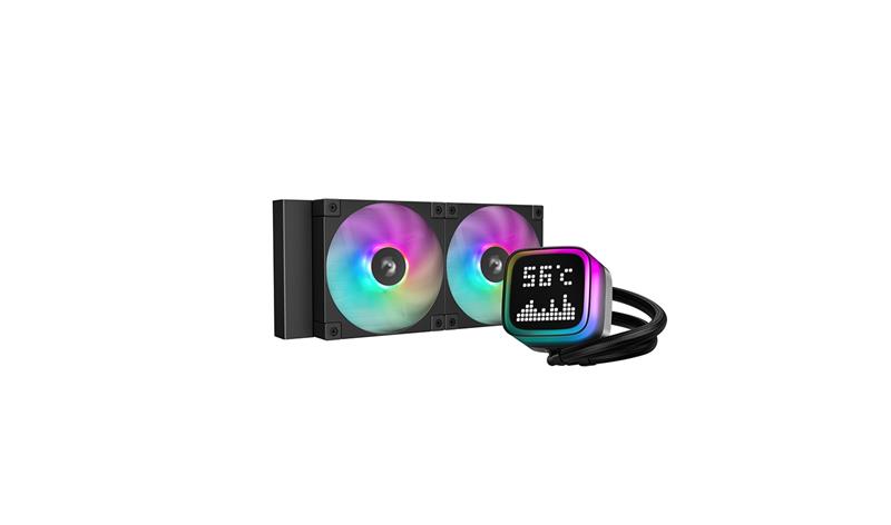 Refroidisseur de liquide DeepCool LP240, 240 mm, Noir