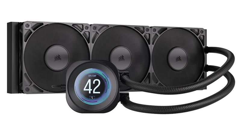 CORSAIR NAUTILUS 360 RS LCD Liquid CPU COOLER  -Black