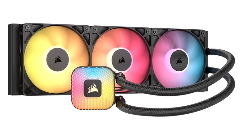 CORSAIR NAUTILUS 360 RS ARGB 360mm Liquid Cooler Black