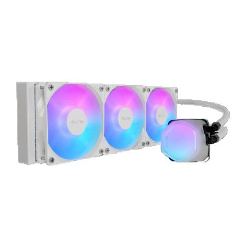 COOLER MASTER Elite Liquid 360mm Liquid Cooler White(Open Box)