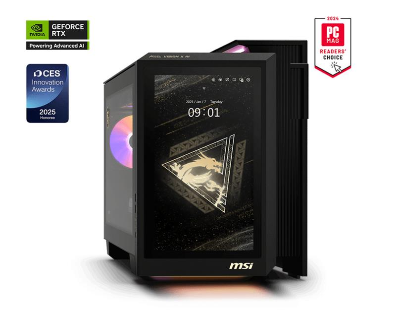 MSI MEG Vision Ultra 9 285K, RTX 5090, 64 Go DDR5, SSD 2 To, Win11Pro