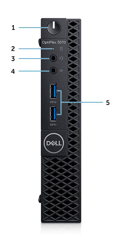 Dell OptiPlex 3070 Micro i5-9500T, 16GB, 512GB SSD, Win10, Renewed