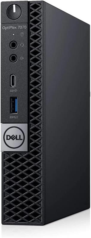 Dell OptiPlex 7070 Micro i5-9400T, 16GB, 256GB SSD, Win11 Pro, Renewed