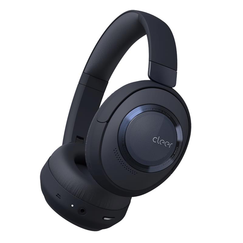 CLEER AUDIO Alpha Noise Cancelling Wireless Headphone, Midnight Blue