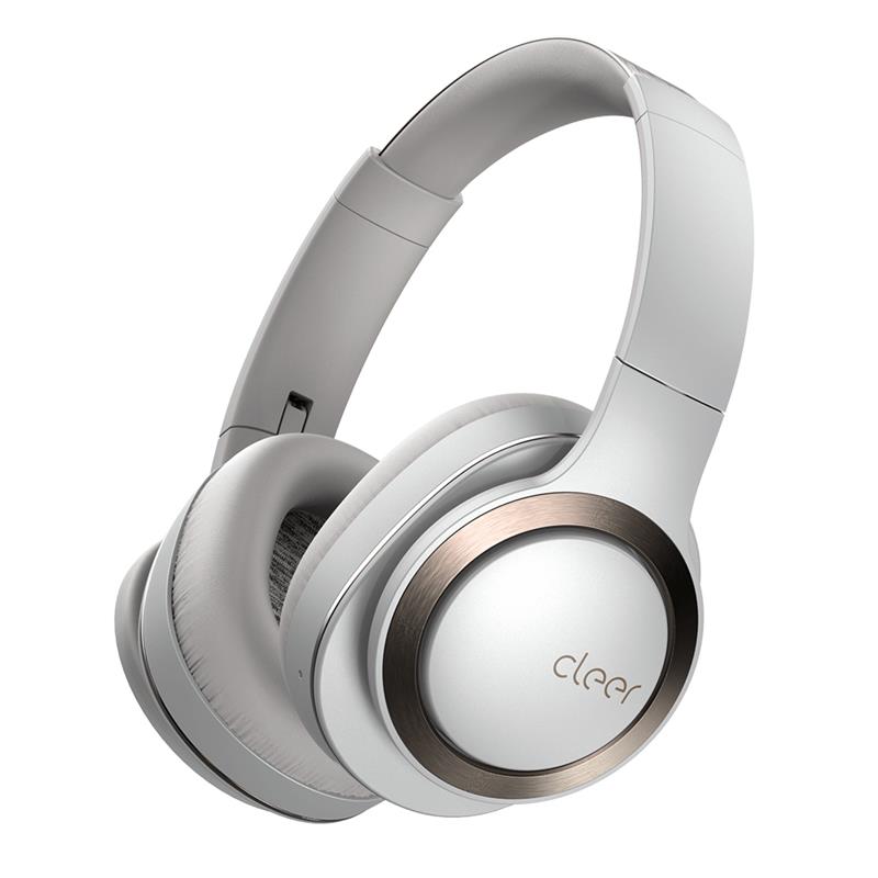 CLEER AUDIO Enduro ANC Noise Cancelling Wireless Headphone, Light Grey