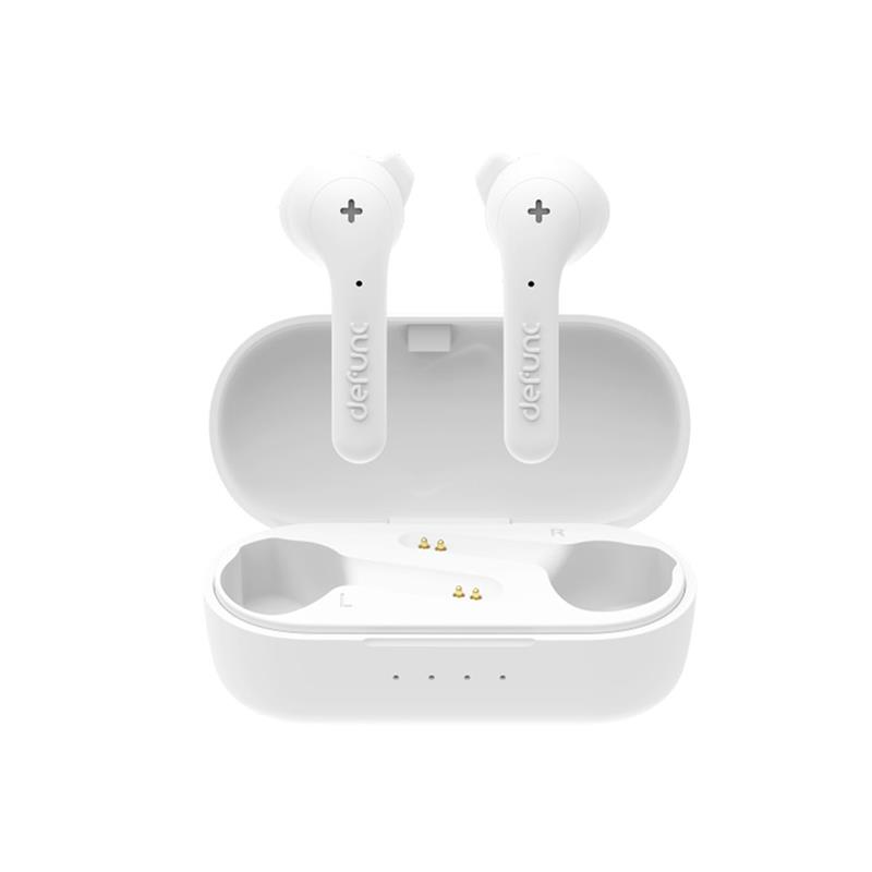 DEFUNC True Basic Wireless Earbuds water and sweat proof - White