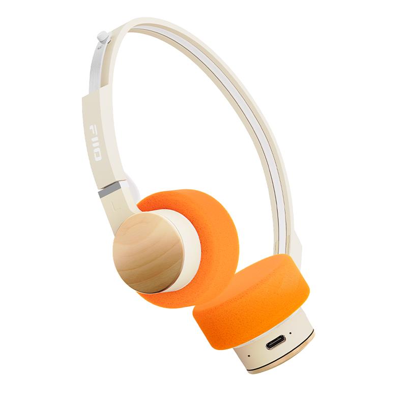 FiiO EH11 Bluetooth Open-Back On-Ear Headphones, Off White
