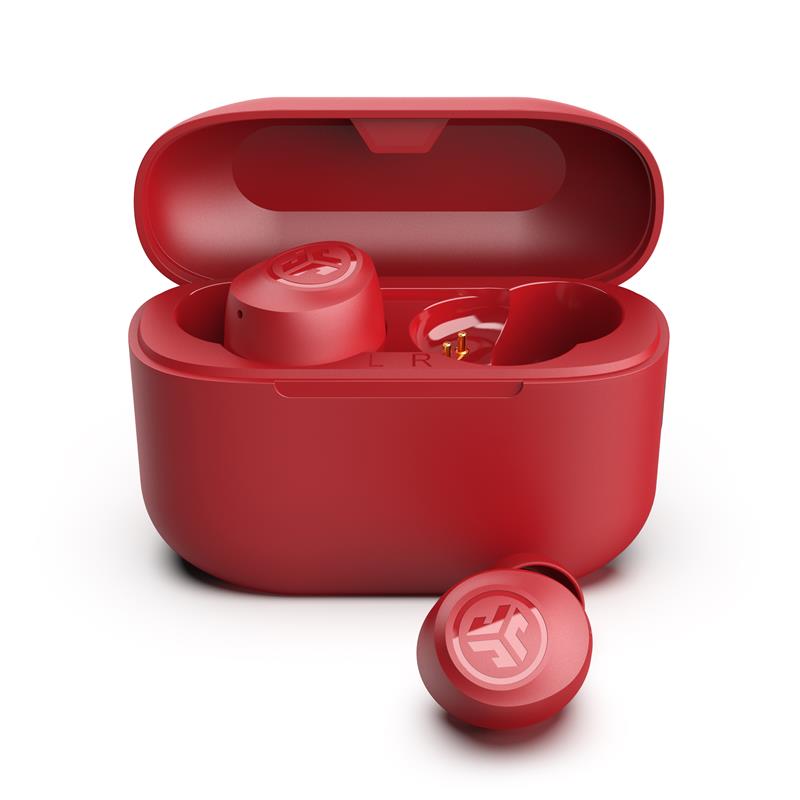 JLAB Go Pop+ Écouteurs réellement sans fil, Rouge