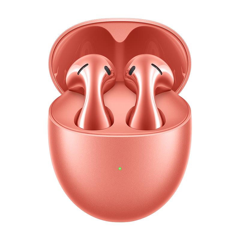 HUAWEI FreeBuds 5 True Wireless Earbuds, Coral Orange