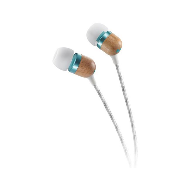 House of Marley Smile Jamaica In-Ear Headphones (In-Line Remote and Mic, Mint)