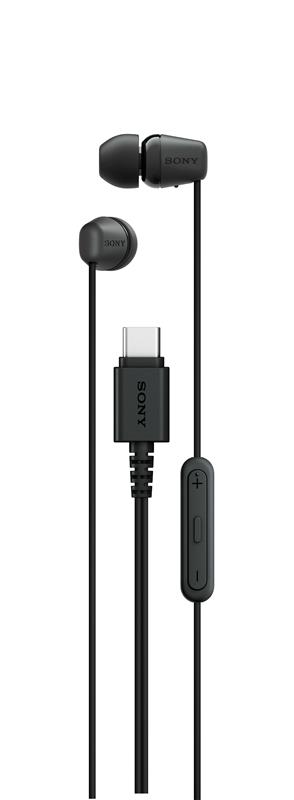 SONY IER-EX15C USB-C Wired In-ear Headphones, Black