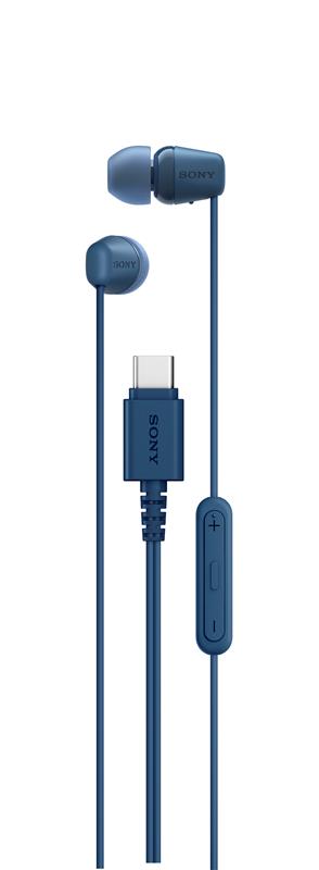 SONY IER-EX15C Écouteurs intra-auriculaires filaires USB-C®, bleu