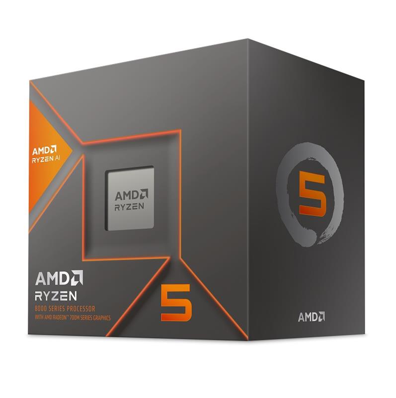 AMD Ryzen 5 8600G 4nm AI CPU Radeon 760M Graphics with Cooler(Open Box)