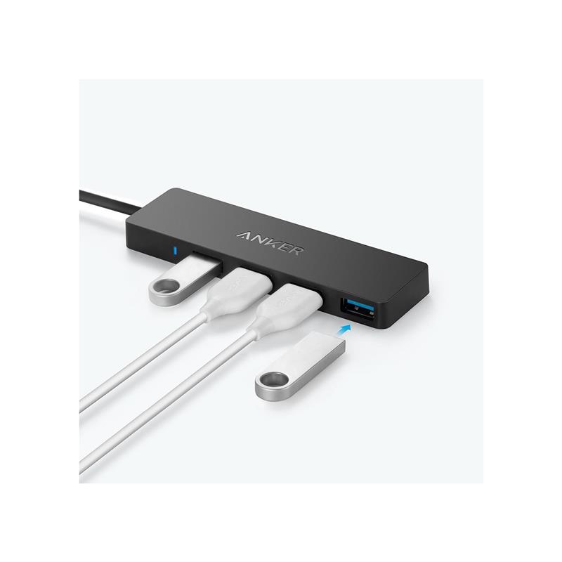 Anker 4-Port Ultra Slim USB 3.0 Data Hub(Open Box)