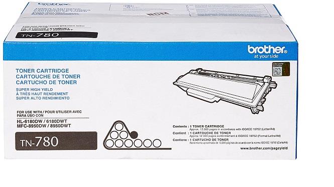 Brother TN780 Toner Cartridge - Laser - High Yield - 12000 Page