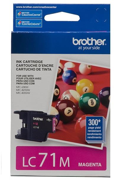 BROTHER LC-71 Magenta Ink Cartridge