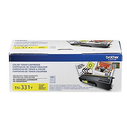 BROTHER TN331Y Yellow Toner Cartridge