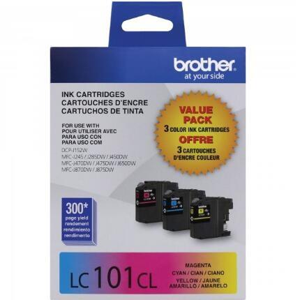 BROTHER LC-101 Tri-Color Ink Cartridge