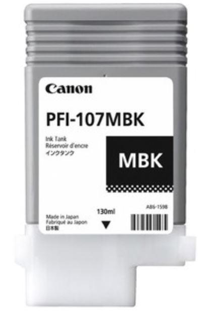 Canon PFI-107MBK Matte Black ink  for IPF670 / 680 / 685 / 770 / 780 / 785