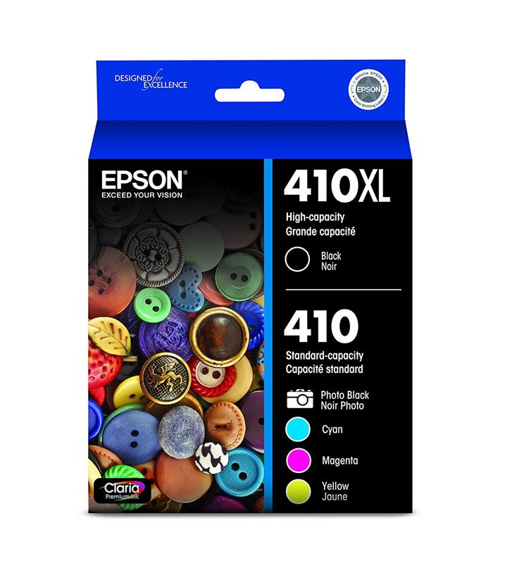 EPSON T410 Claria Premium XL Black and Color Combo Pack