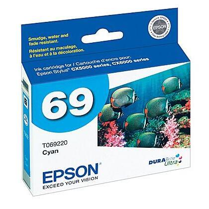 EPSON 69 Cyan Ink Cartridge (T069220-S)