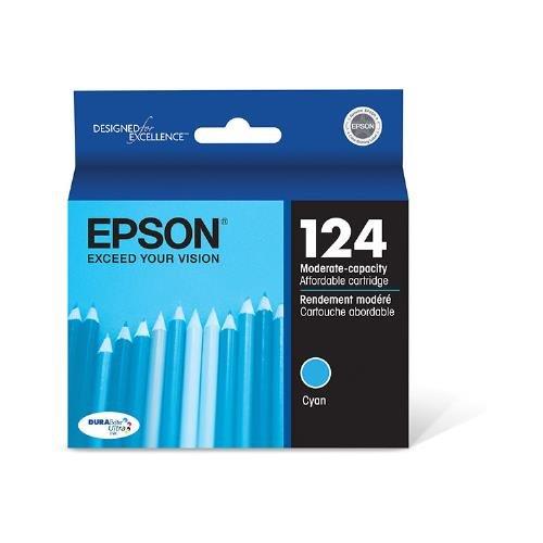 Epson 124 Cyan Ink Cartridge | T124220